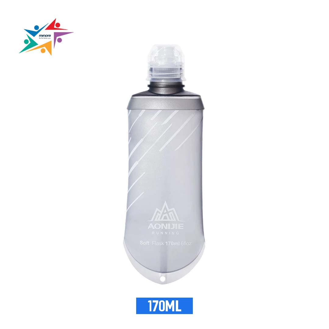 Bình nước mềm thể thao aonijie sd23 - dung tích 170ml, 420ml - có thể gấp gọn