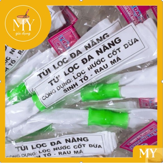 Túi lọc đa năng lọc trà - lọc nước cốt dừa -lọc sữa đậu nành tiện lợi