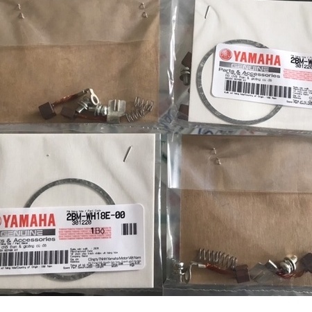 2bm-wh18e-00 | bộ chổi than & gioăng củ đề, than đề yamaha
