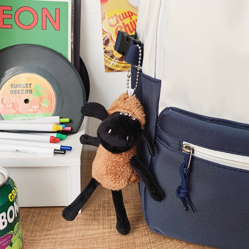 Móc khóa túi xách girrya cừu shaun the sheep nhồi bông cao cấp
