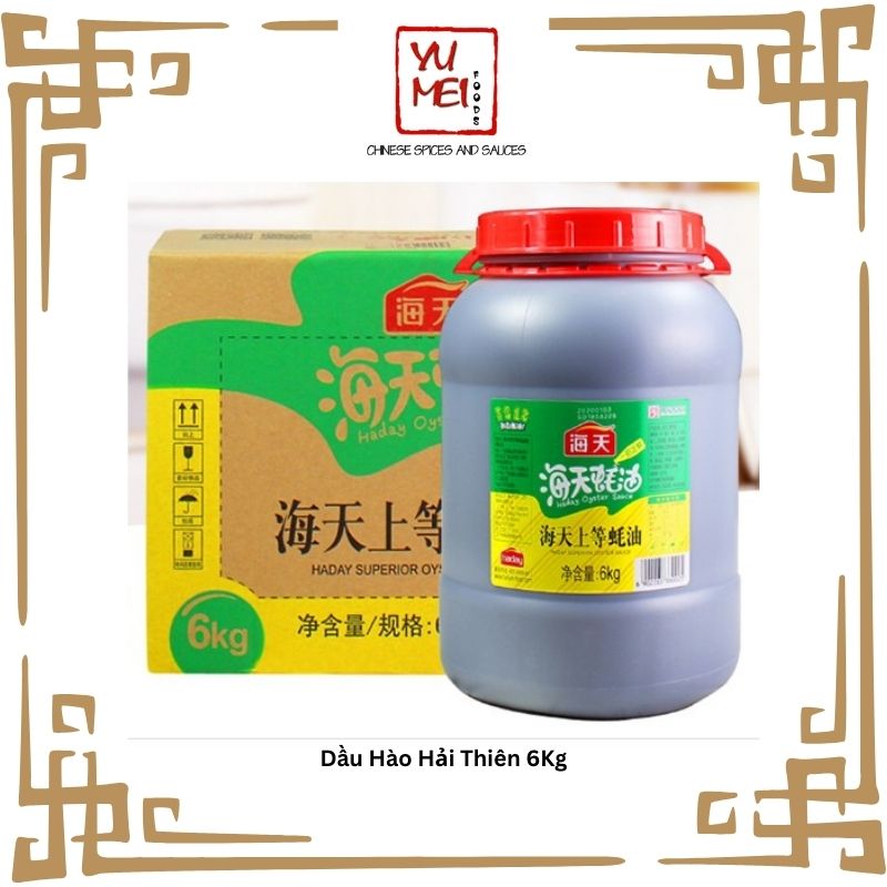 [SIÊU TIẾT KIỆM] Dầu Hào Hải Thiên Bình 6Kg - Nội Địa Cao Cấp 14% Hào