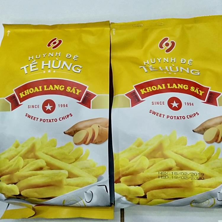 1kg khoai lang sấy khô khoai vàng Huynh Đệ Tề Hùng