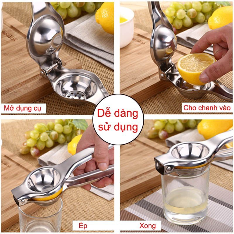 [HCM]Dụng cụ vắt chanh inox bền bỉ với thời gian