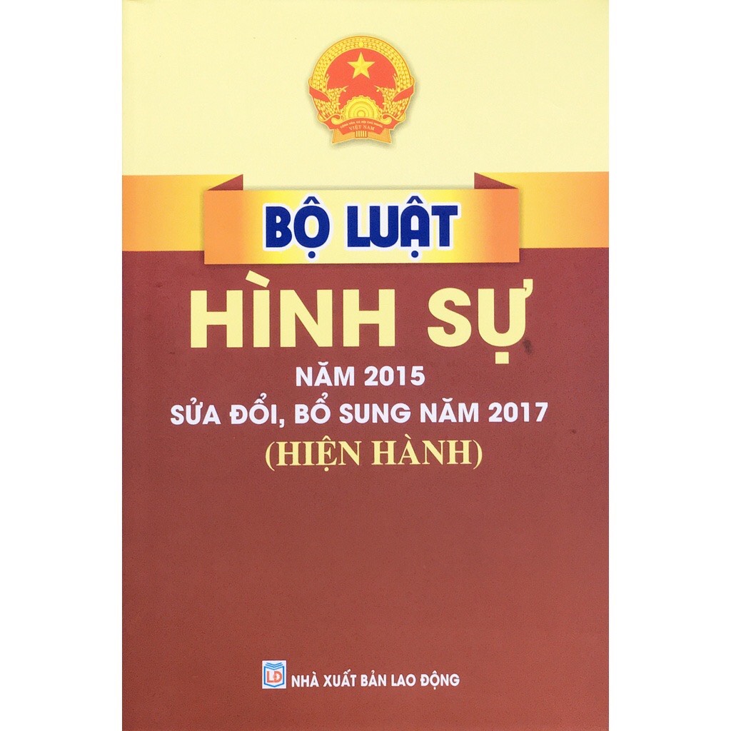 Sách - bộ luật hình sự năm 2015 sửa đổi, bổ sung năm 2017 b129 - ndbooks