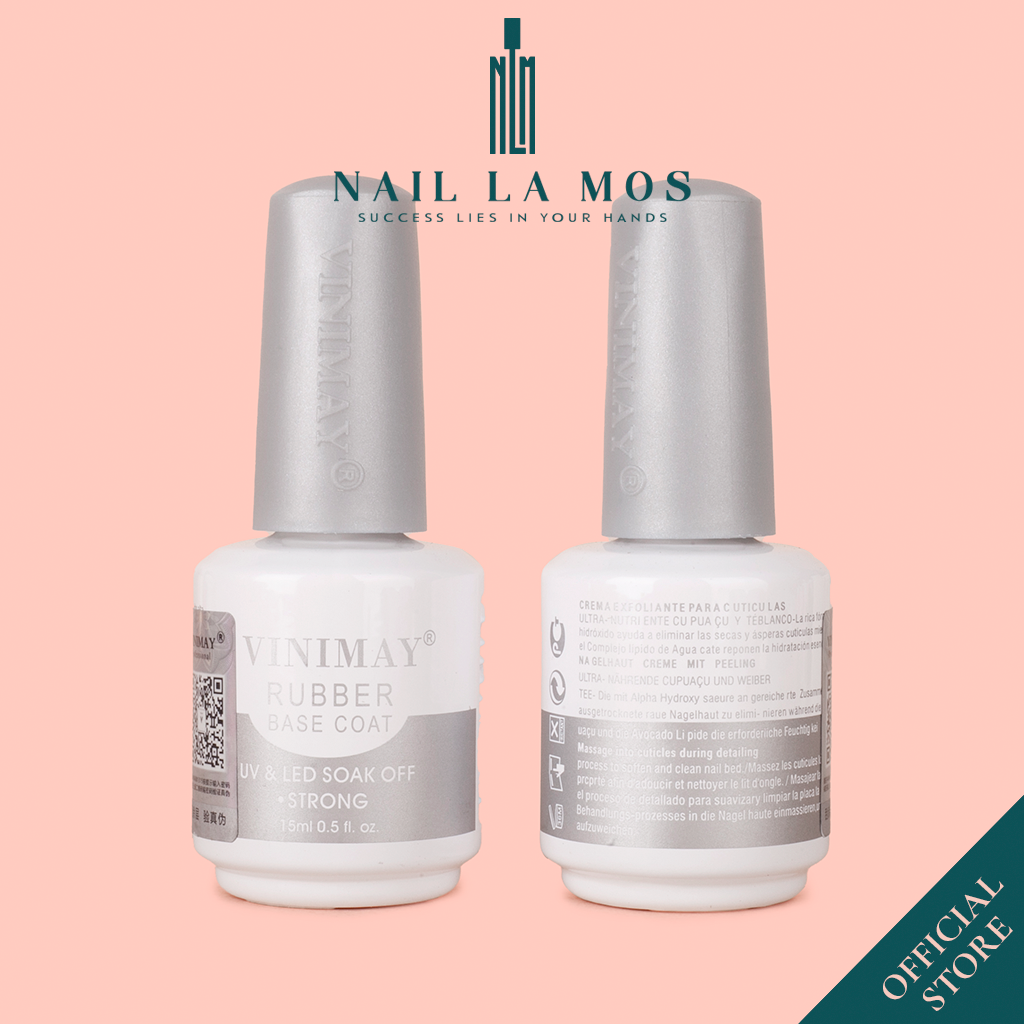 Sơn gel base đa năng 5in1 Vinimay chính hãng - Base 5in1 giúp tiết kiệm thời gian cho thợ làm móng nail