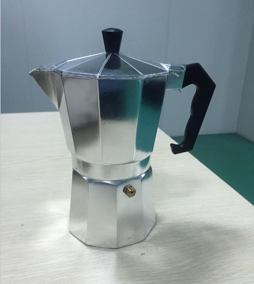 [HCM]Ấm pha cà phê 300ml 6cup ấm pha cà phê moka express cappuccino Aluminum Nhôm cao cấp