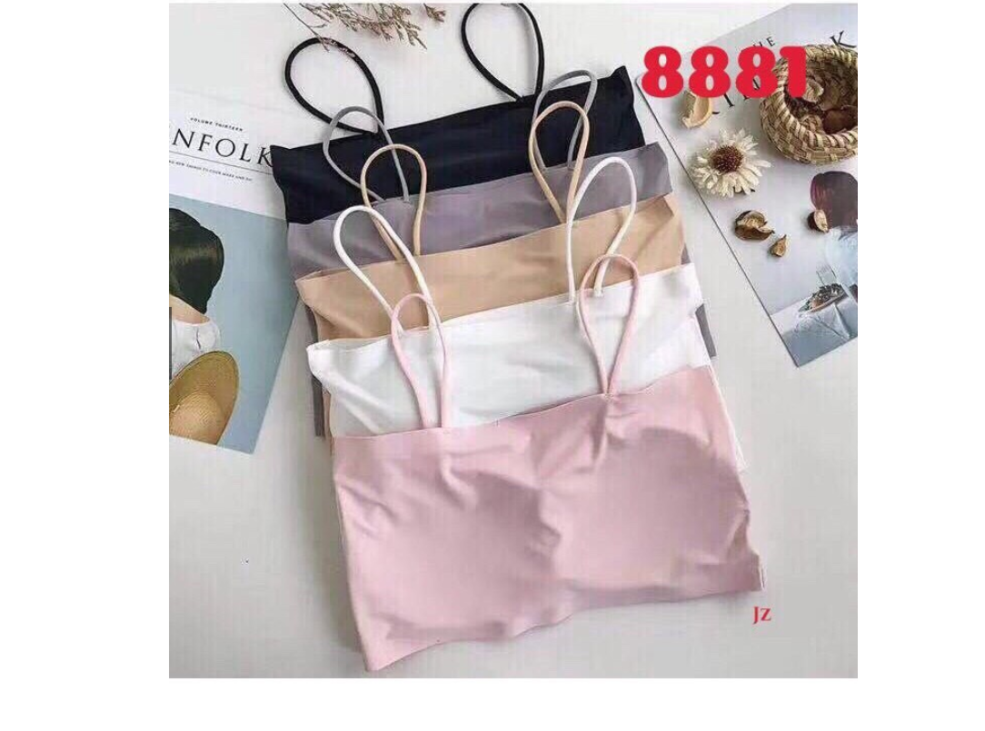 Áo bra đúc su quây 2 dây chất mát lịm