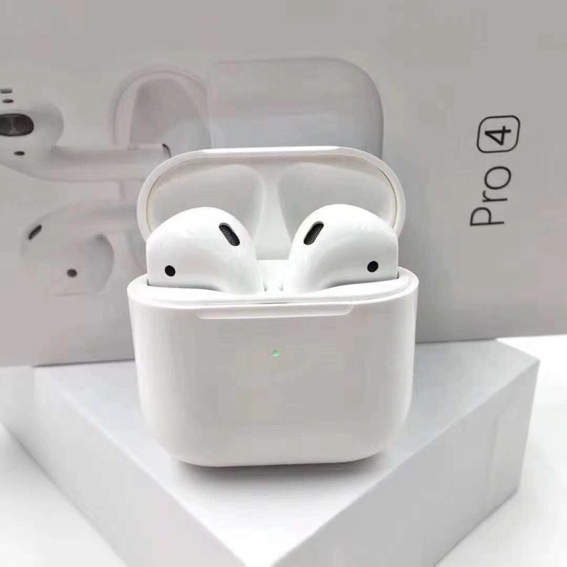 Tai nghe Bluetooth 5.0 Airpods Pro 4 Bản Đầy Đủ Tính Năng (Định Vị, Đổi Tên)
