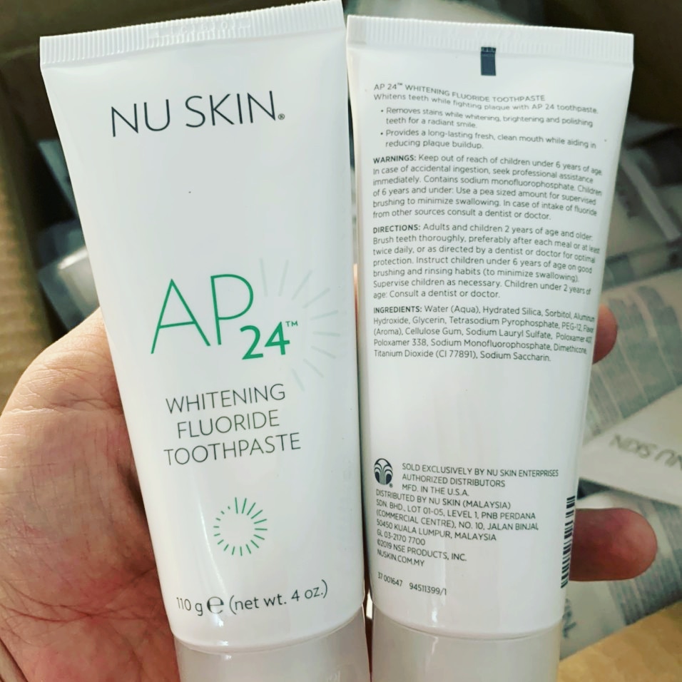 Kem đánh răng AP24 Nuskin Mỹ mẫu mới