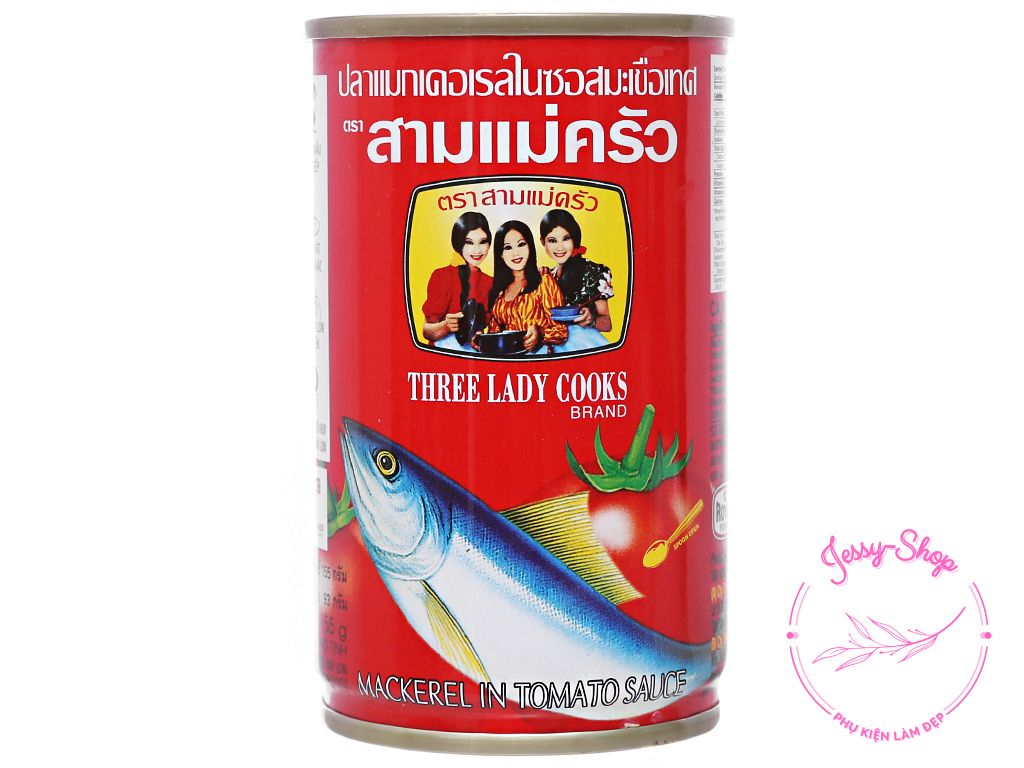 [HCM][CHỈ GIAO Ở TPHCM] Cá nục xốt cà 3 Cô Gái hộp 155g