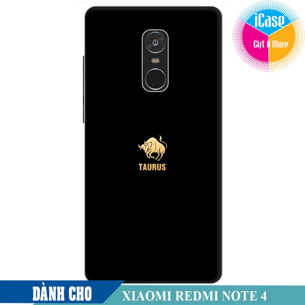 Ốp lưng nhựa dẻo dành cho Xiaomi Redmi Note 4 in hình Aquarius