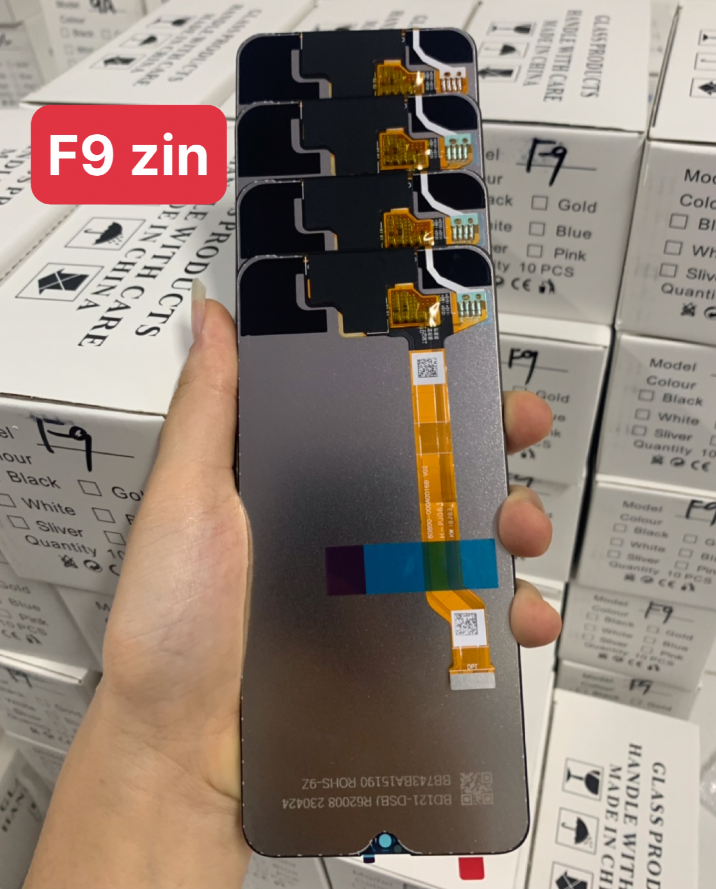 Màn hình zin new oppo F9 / realme 2 Pro, nguyên bộ màu đen