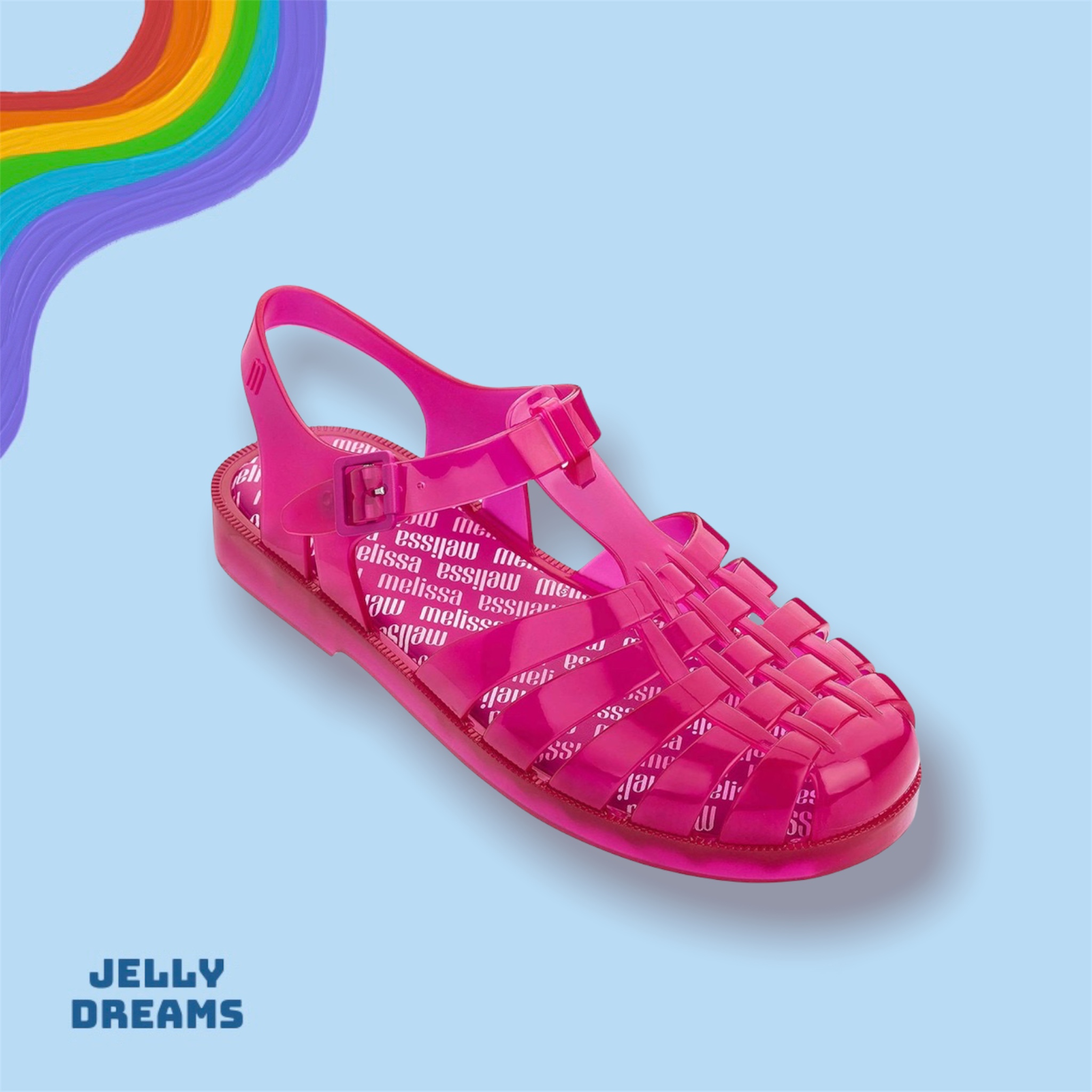 Giày Sandal Nhựa Thơm Melissa Possession Print