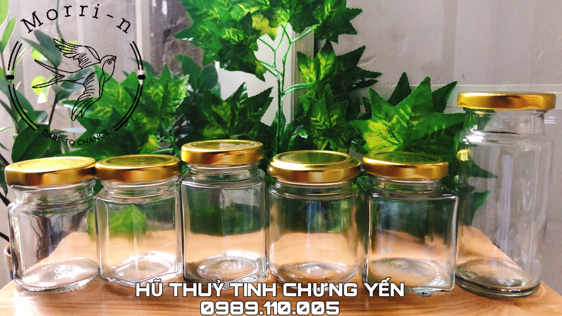 Hũ thuỷ tinh 70ml chưng yến