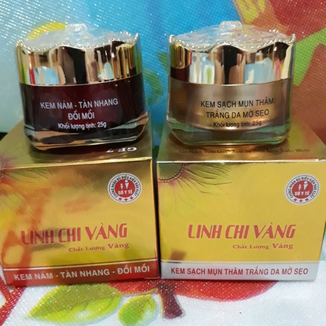 Kem nám linh chi vàng 25g