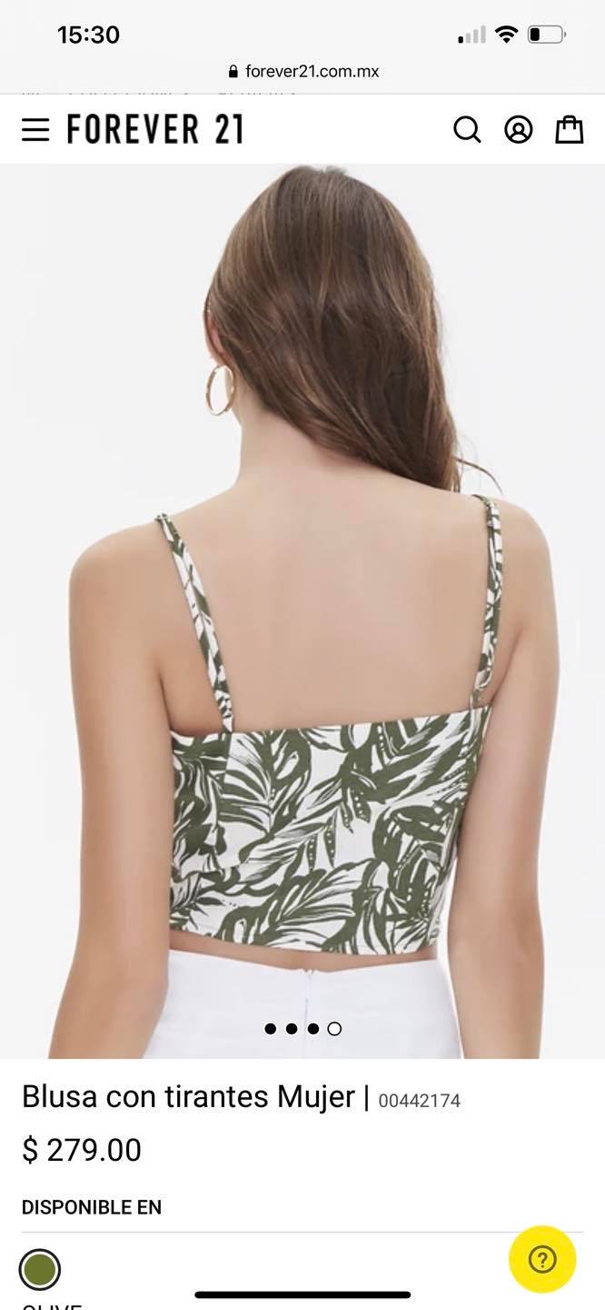Áo croptop f21