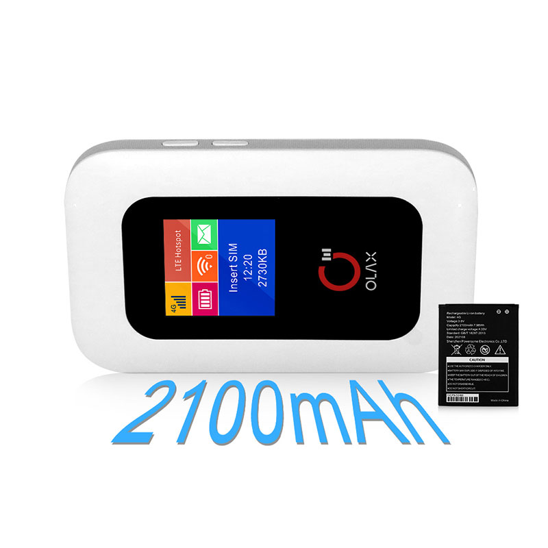 Bộ Phát Wifi Cầm Tay 4G/3G OLAX MF980L Màn Hình LCD Tốc Độ 150Mpbs-Hàng Chính