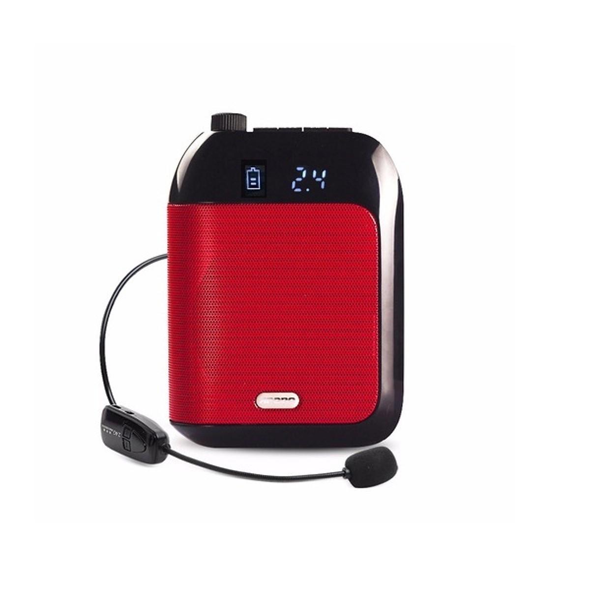 Máy trợ giảng không dây cao cấp Aporo T9 2.4G Wireless - Kèm theo: 1 Micro ko dây + 1 Micro có dây cài tai + 1 Micro có dây cài ve áo giao mầu ngẫu nhiên HAPPY BNI