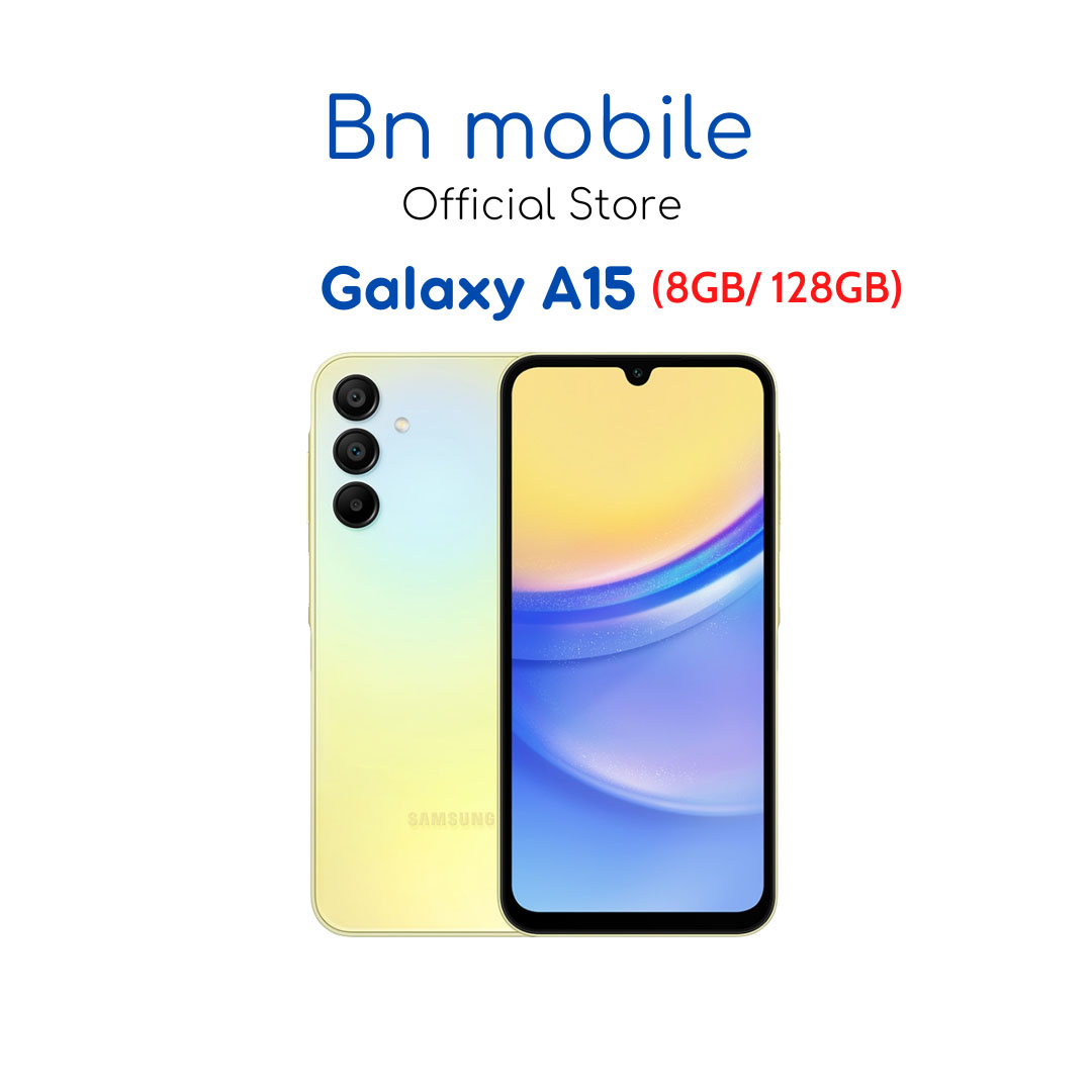 Điện thoại Samsung Galaxy A15 - Hàng Chính Hãng