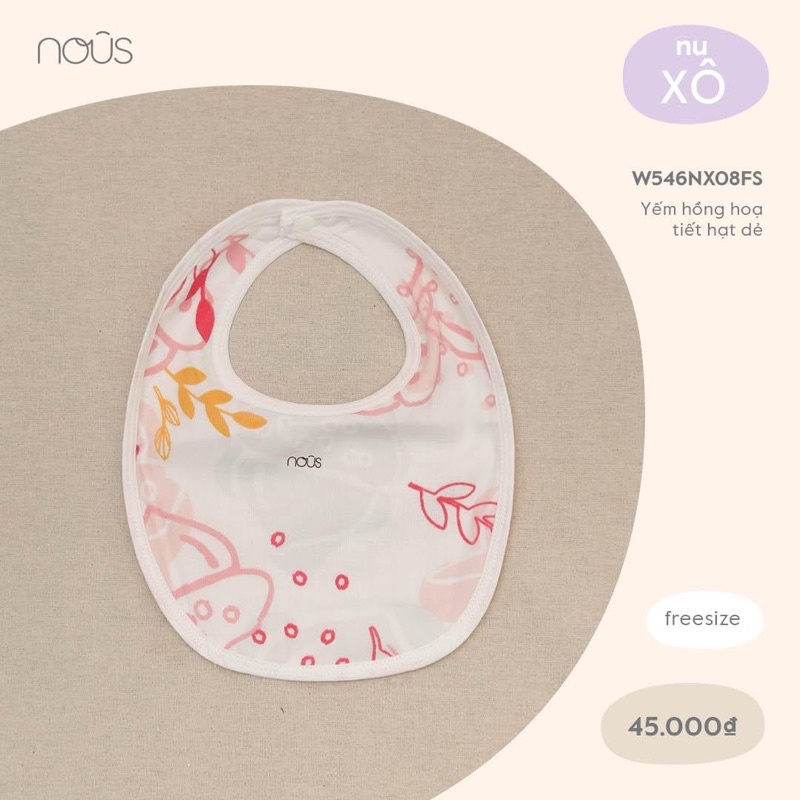Yếm xô hoạ tiết Nous