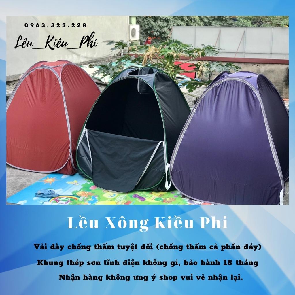 Lều xông hơi cao cấp tại nhà ( màu ngẫu nhiên)- Lều xông hơi chui đầu tự bung gấp gọn tiện lợi kho Kiều Phi