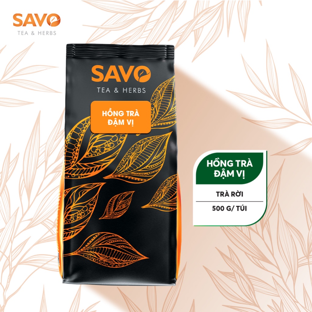 Hồng trà đậm vị savo - túi 500g
