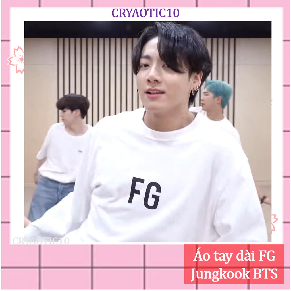 Áo tay dài FG Jungkook BTS unisex cryaotic10