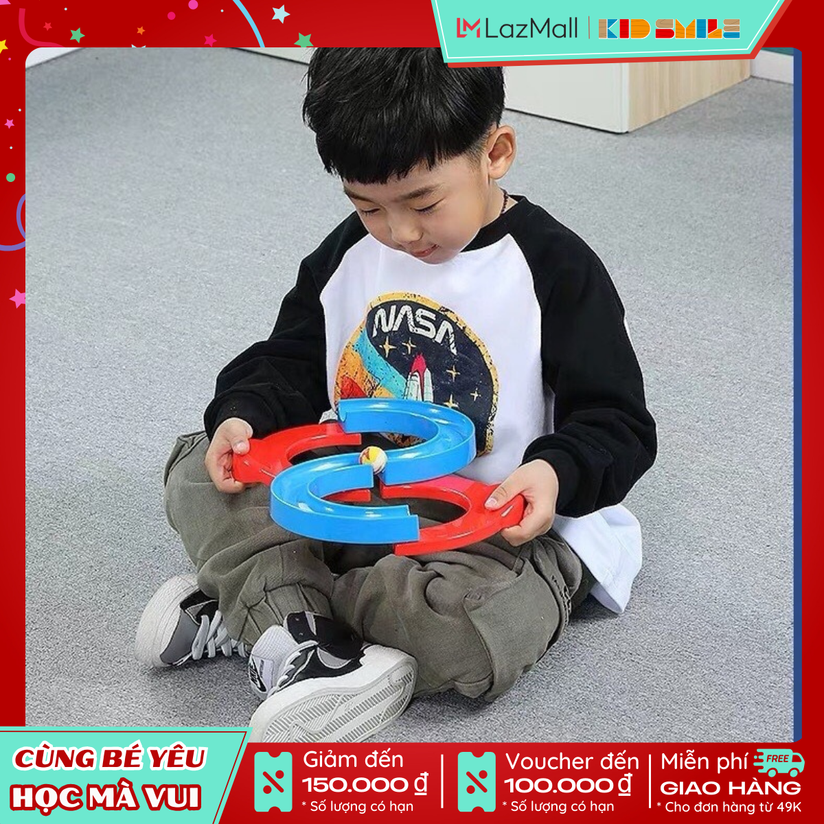 Đồ Chơi Trẻ Em Bi Thăng Bằng Số 8 Phát Triển Kỹ Năng Quan Sát Và Rèn Tập Trung Cho Trẻ 3-10 Tuổi