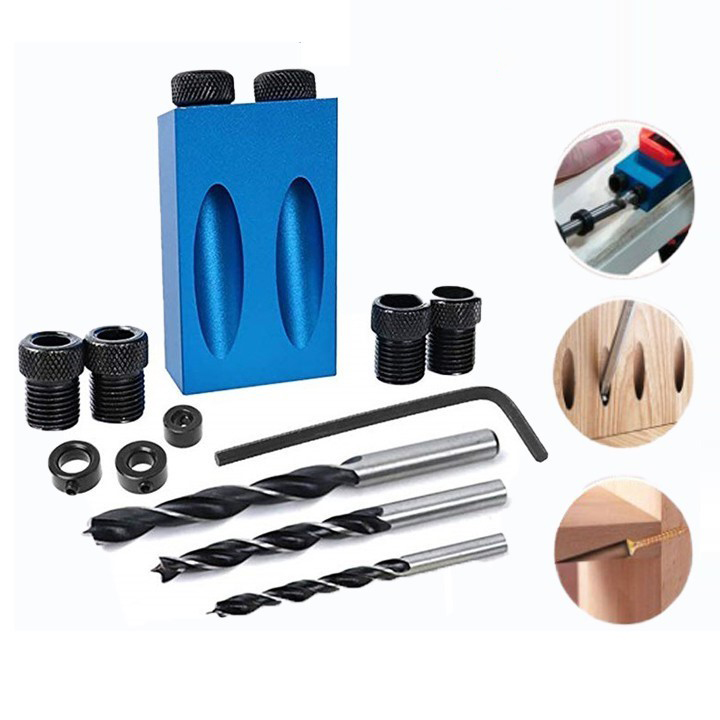 Bộ cữ khoan chéo mini hợp kim đúc