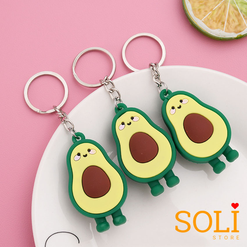 Móc khóa trái bơ xinh MK16