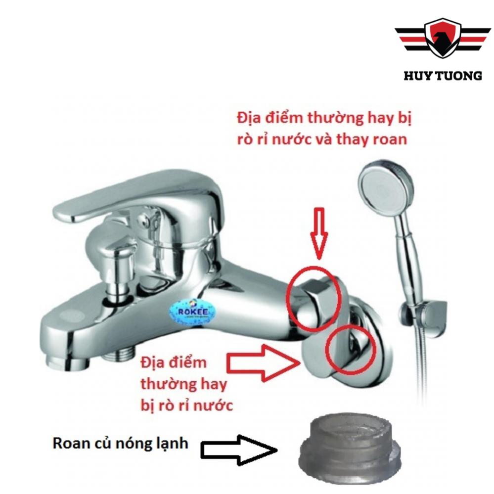 Bộ 2 Roan củ sen nóng lạnh ( chống rò rỉ ) - Huy Tưởng