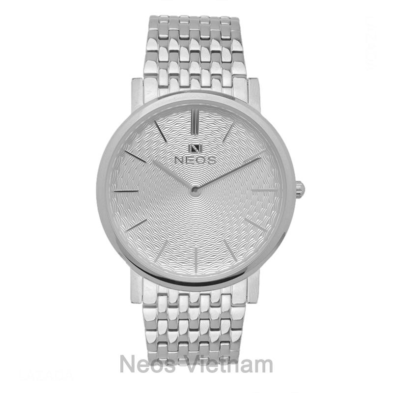 Đồng hồ nam dây kim loại Neos 40577M (Bạc)