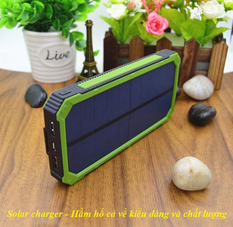 Xac du phong sannsung, Bán sạc dự phòng, Pin sạc dự phòng Solar Charger GLXK năng lượng mặt trời tiện lợi BIGSALE LÊN ĐẾN 45% dùng được cho tất cả các dòng điện thoại H0769