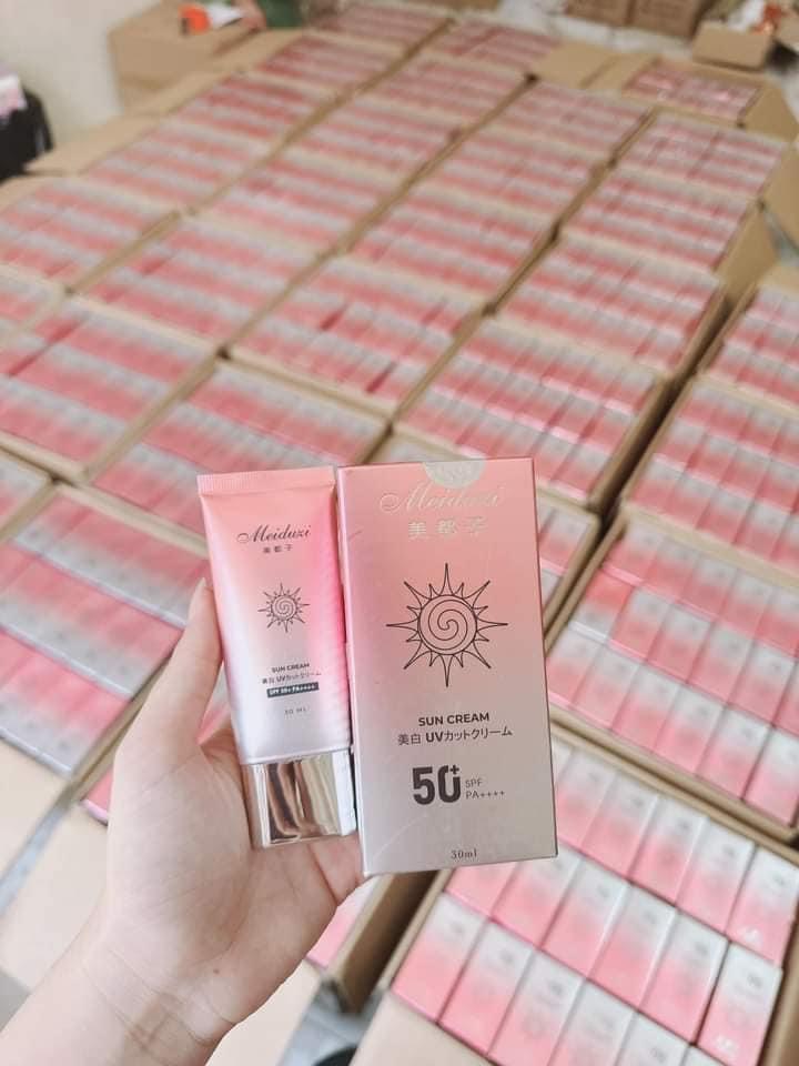 Kem chống nắng bảo vệ da meiduzi sun cream spf50+ pa++++ 30ml