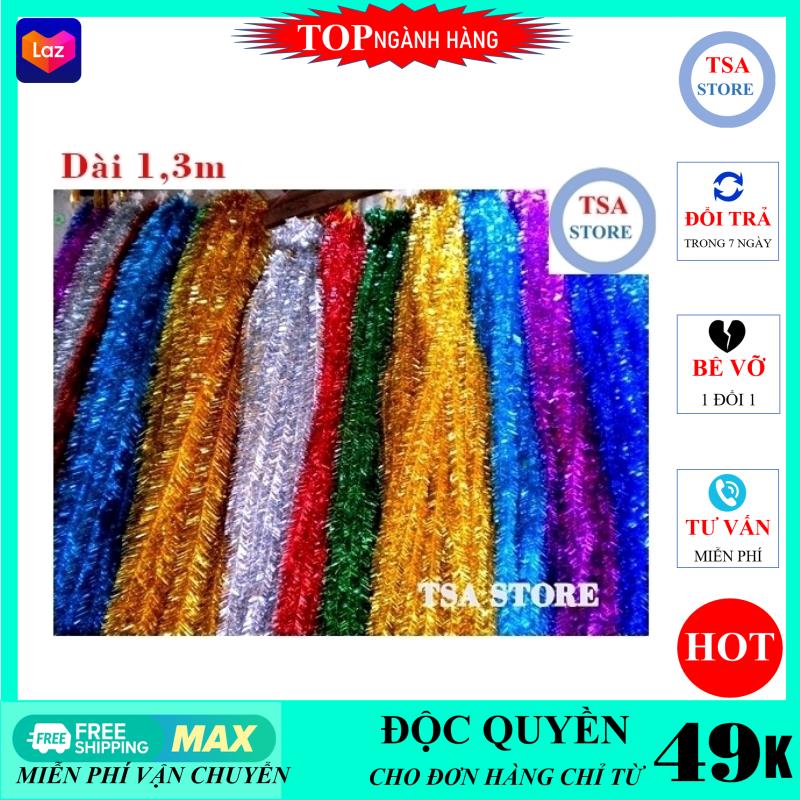 Dây kim tuyến treo trang trí Tết cây đào/cây quất/cây mai/cây trúc TSA STORE