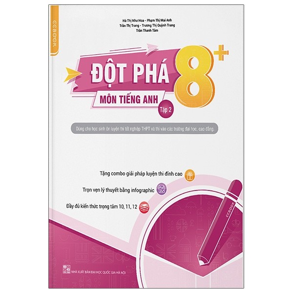 Đột phá 8+ môn tiếng anh - tập 2