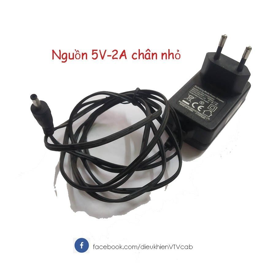 [HCM]NGUỒN 5V - 2A CHÂN NHỎ DÙNG CHO CAMERA VÀ TIVI BOX