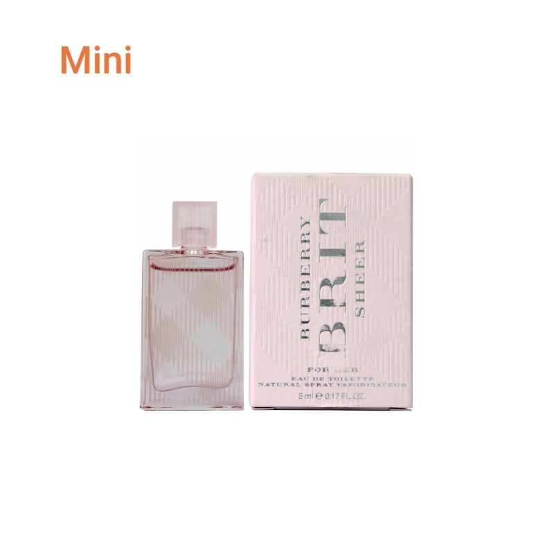 HCM]Nước hoa mini nữ Burberry Brit Sheer 5ml 