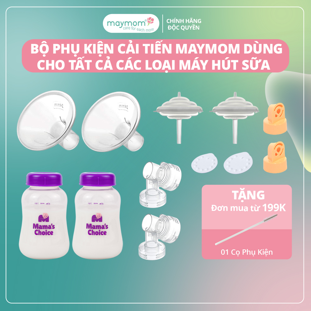 Phụ Kiện Máy Hút Sữa Medela Thương Hiệu Maymom, Tương Thích Máy Medela MaxFlow, Sonata, Freestyle, Freestyle Flex, Swing Maxi