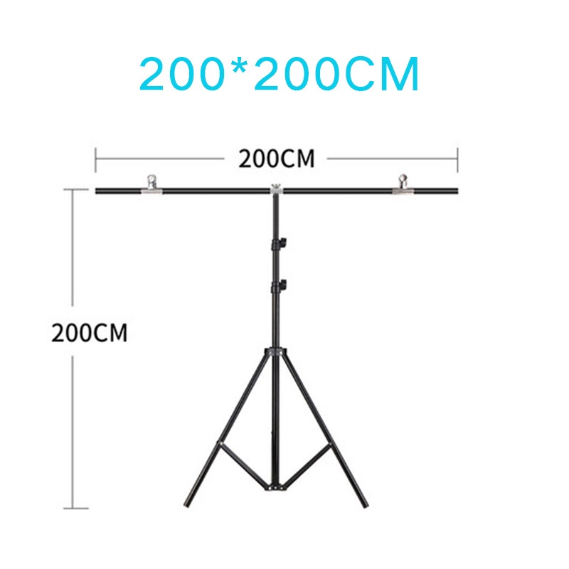 Khung treo phông nền chữ T 2x2m chụp ảnh sản phẩm, phông nền chụp ảnh, phụ kiện chụp hình