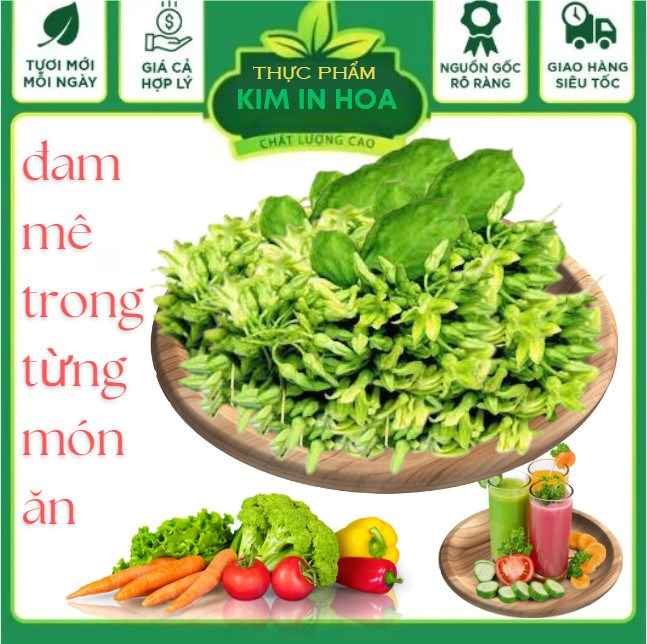 Bông hoa thiên lý tươi mới mỗi ngày dùng xào nấu canh ăn lẩu