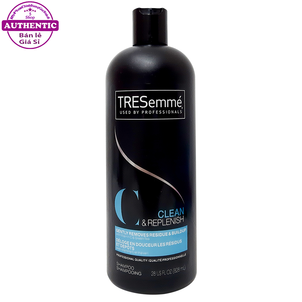 Dầu Gội TRESEMME C Clean & Replenish Phục Hồi Tóc Hư Tổn 828ml USA