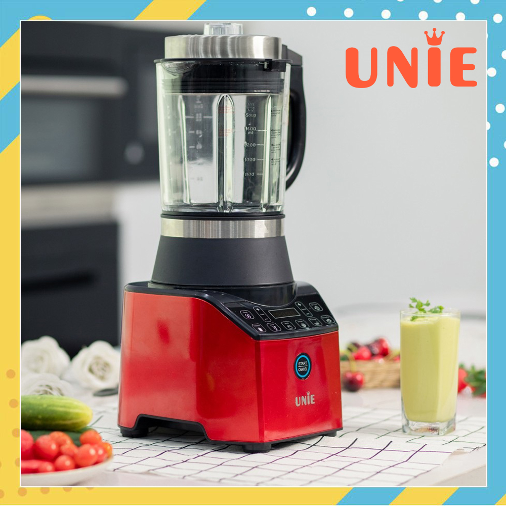 Máy xay nấu đa năng, máy làm sữa hạt Unie V3 - Phân phối chính hãng Unie - 7 chức năng xay nấu đa năng - Xay nấu nhuyễn không cần lọc - Xuất xứ thương hiệu: Đức