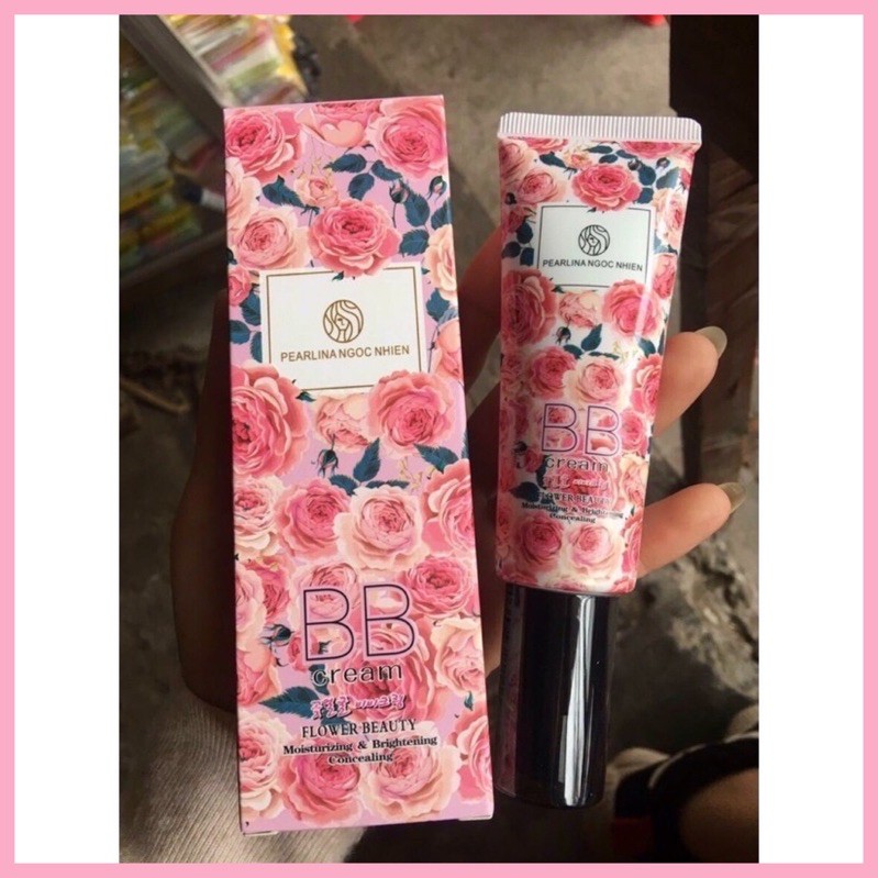 Bán Siêu Chạy Kem Nền Bb Cream Flower Beauty Tinh Dầu Hoa Hồng-Z82-K3T2