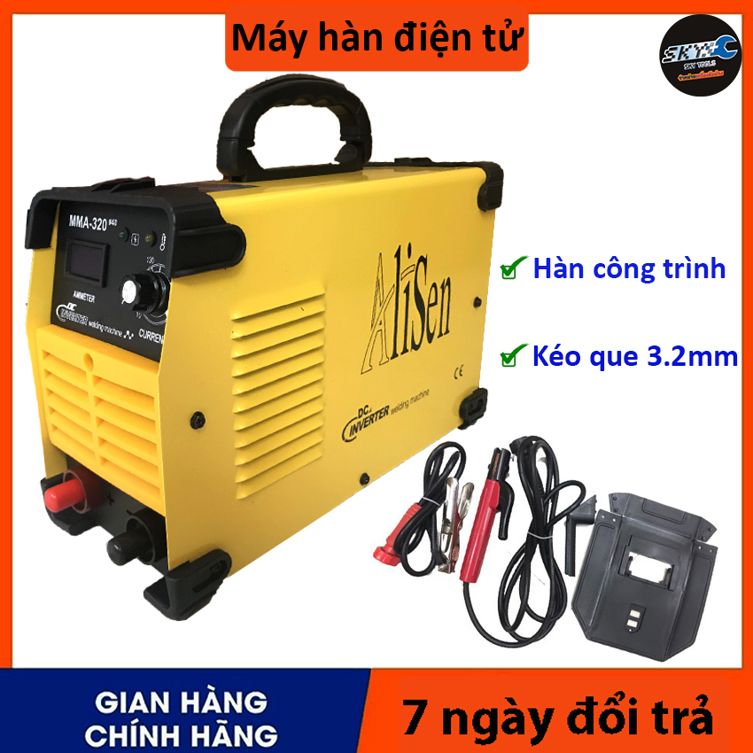 MMA320#40 Máy hàn điện tử, máy hàn que, dụng cụ hàn điện, máy hàn hồ quang hàn kéo chuyên que 3,2mm