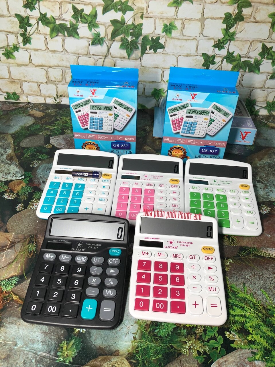 Máy Tính Để Bàn GSTAR Màn hình hiển thị 12 chữ số, to rõ, dễ nhìn ( BẢO HÀNH 1 NĂM )