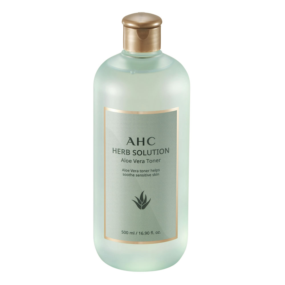 Nước Hoa Hồng Lô Hội AHC Herb Solution 500Ml Cửa Hàng Mỹ Phẩm