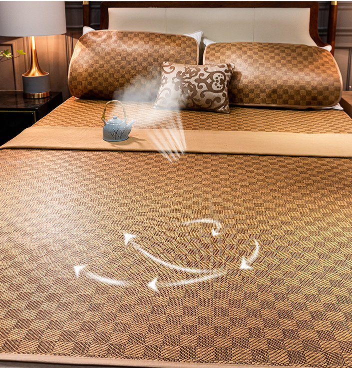 Chiếu điều hòa – chiếu 1m2 1m4 1m6 1m8 x 2m đồ dùng phòng ngủ - phụ kiện giường ngủ - chiếu điều hòa sợi mây tổng hợp cao cấp - chiếu điều hòa thông minh - mỏng thoáng khí mát rượi bền đẹp