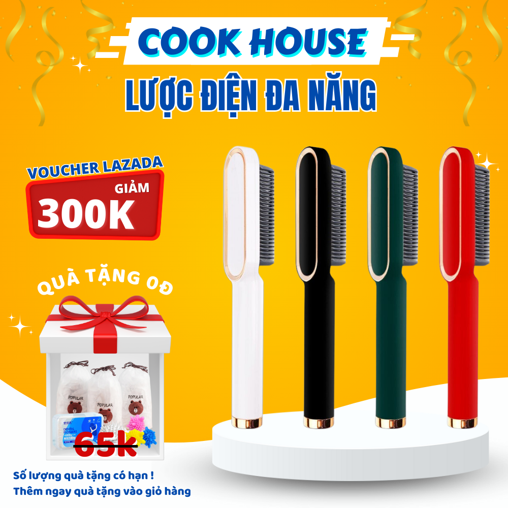 Lược điện đa năng uốn duỗi chải tóc điều chỉnh nhiệt độ tóc phù hợp mọi loại tóc an toàn và tiện ích cho phái đẹp lược lược chải tóc lược điện chải tóc đa năng lược điện lược tạo kiểu tóc nam lược chải tóc uốn xoăn lược điện chải tóc lược điện uốn cụp
