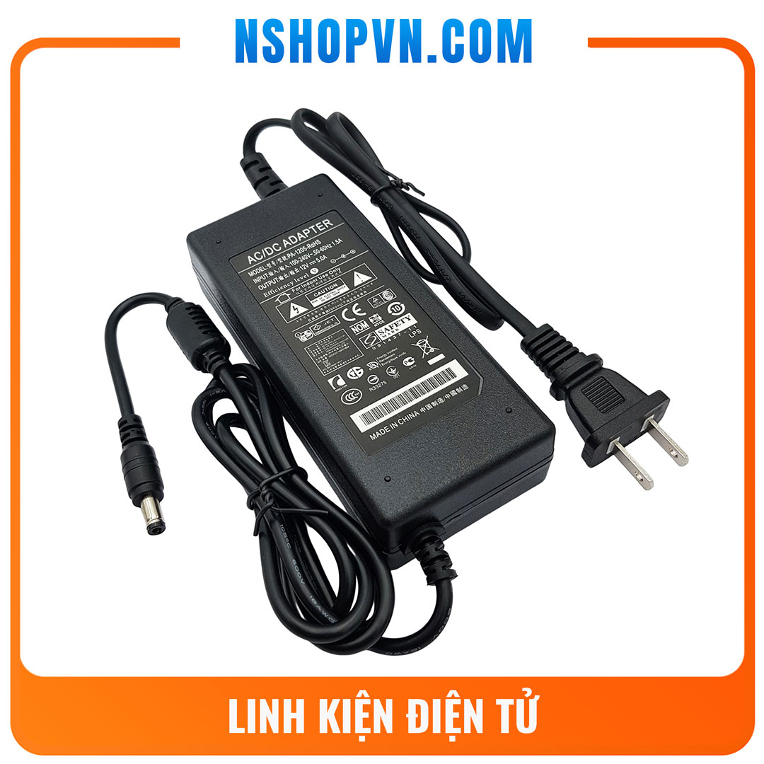 Nguồn adapter 12v 5a pa-1205 hàng chất lượng